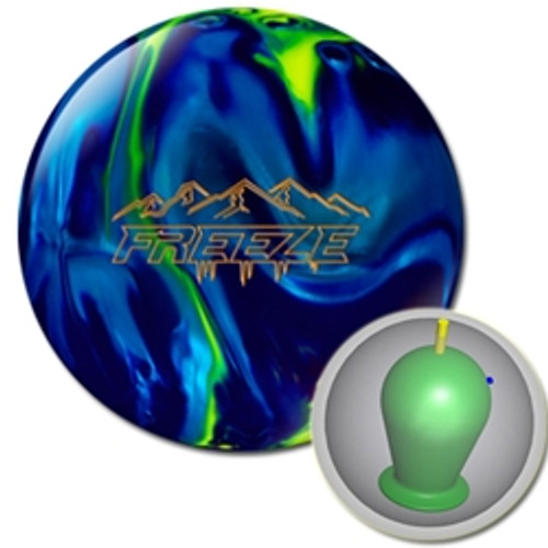 Columbia 300 Freeze Navy/Purple/Yellow Bowling Ball