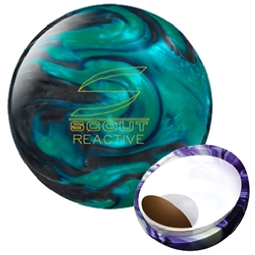 Columbia 300 Scout - Teal/Silver Bowling Ball