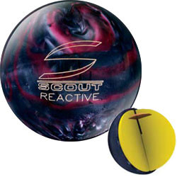 Columbia 300 Scout Ruby Red Pearl Urethane Bowling Ball - 123Bowl