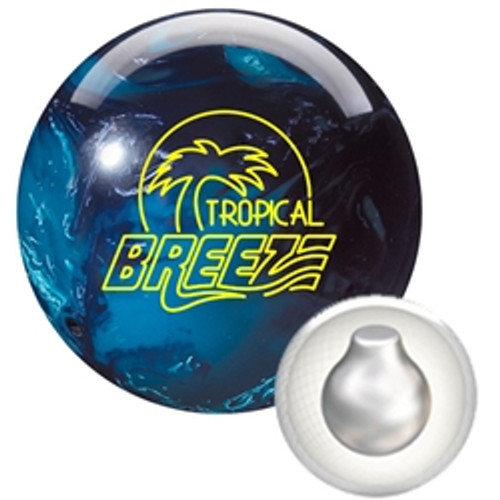 STORM TROPICAL BLACK/BLUE 15P 新品未使用 Storm Tropical Breeze Black / Cherry Hybrid Bowling Ball