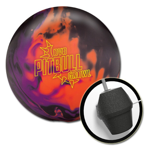 DV8 Pitbull Growl Bowling Ball with Core Design