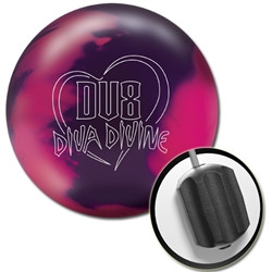 DV8 Diva Divine Bowling Ball with Core Design