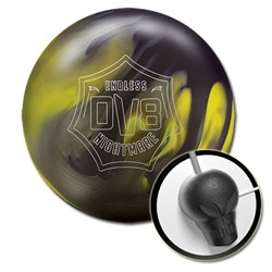 DV8 Endless Nightmare Bowling Ball with Core Design