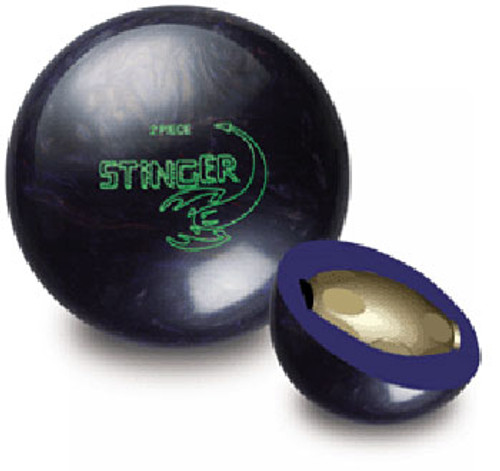 Ebonite Stinger 2 Piece Bowling Ball