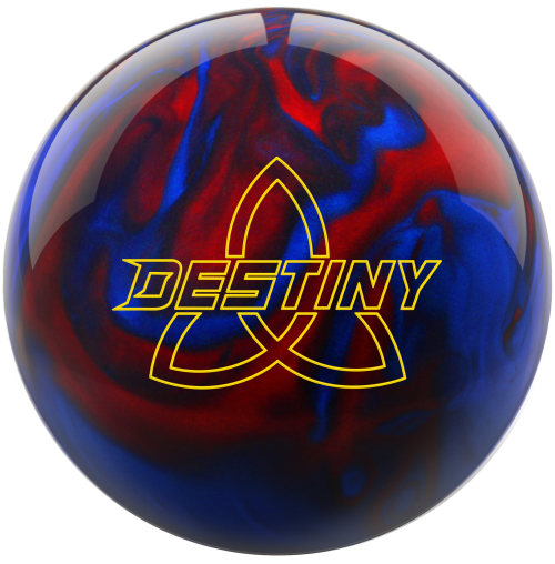 Ebonite Destiny Pearl Black/Red/Blue Bowling Ball