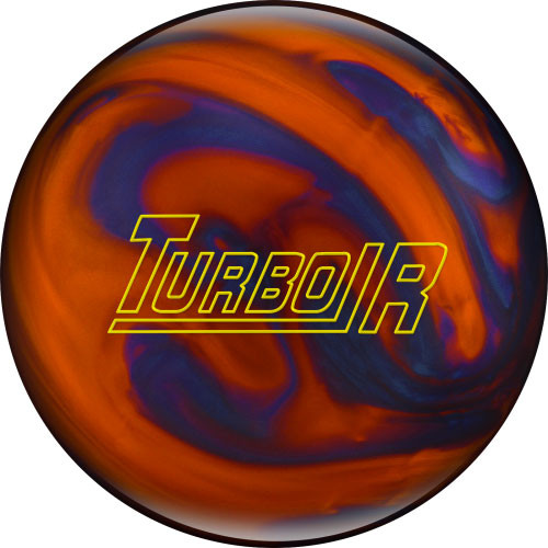 Ebonite Turbo/R Orange/Blue Pearls Bowling Ball