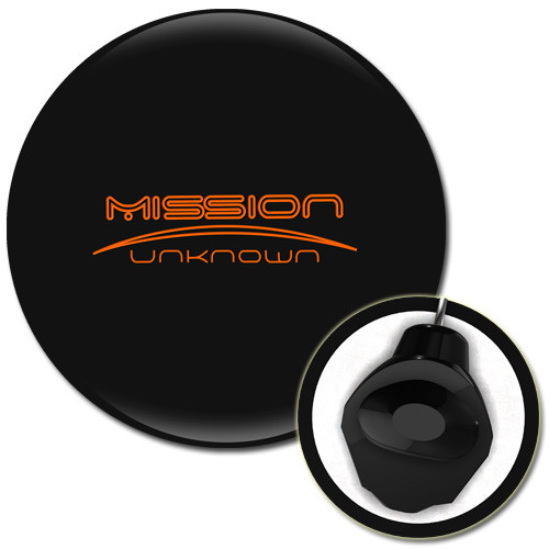 Ebonite Mission Unknown Black Bowling Ball - 123Bowl