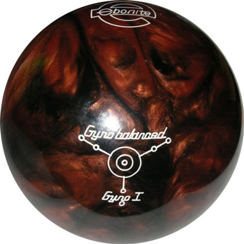 Ebonite Gyro I Black/Carmel Bowling Ball