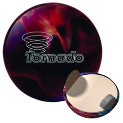 Ebonite Tornado Purple/Red/Gold Bowling Ball - 123Bowl