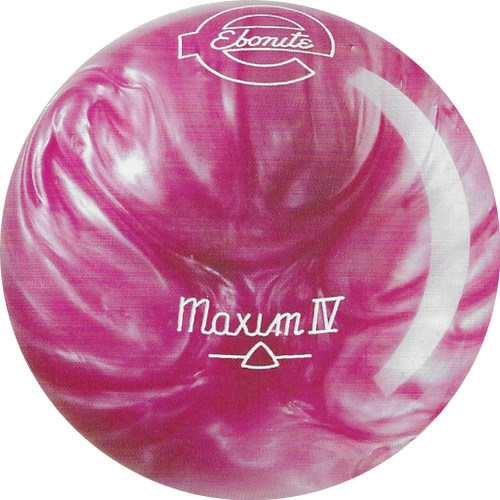 Ebonite Maxim IV Peach Crystal Bowling Ball - 123Bowl