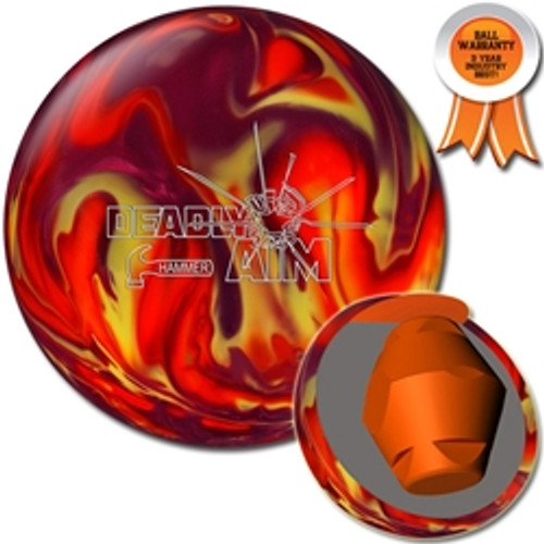 Hammer Deadly Aim Bowling Ball