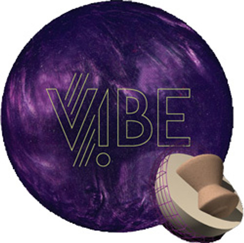 Hammer Purple Vibe Bowling Ball with Core Design