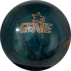 Asics Teal/Silver Genie Bowling Ball - 123Bowl