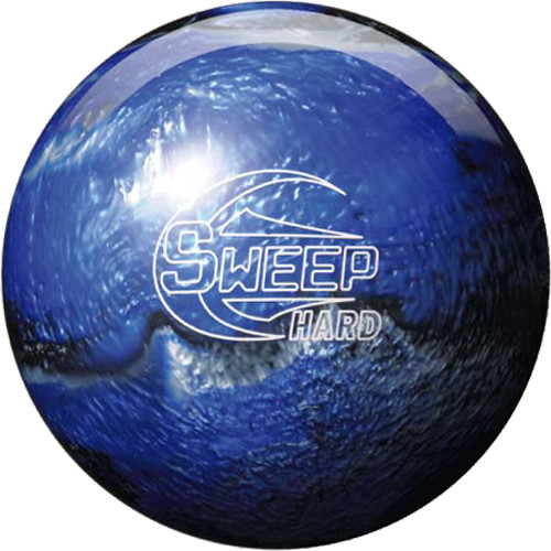 Hi Sports Sweep Hard Blue/Silver Bowling Ball