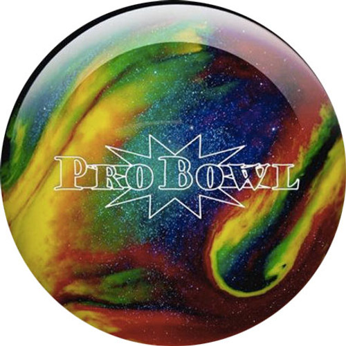 Ebonite Pro Bowl Purple/Blue/Yellow Bowling Ball