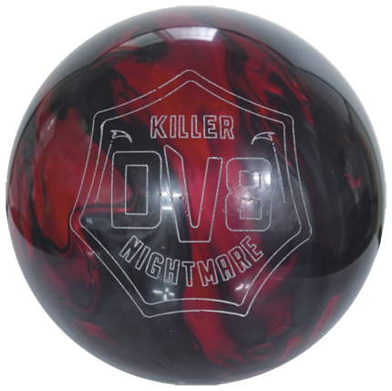 DV8 Killer Nightmare Bowling Ball - Actual