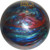 Brunswick Axis Red/Blue/Green Bowling Ball