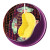 Track Purple EMB Bowling Ball - Core Design