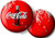 Brunswick Viz-A-Ball Red Coca-Cola Bowling Ball