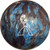 MoRich Polyester Blue/Black/Silver Bowling Ball
