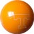 Ebonite Tennessee Volunteers Polyester Bowling Ball - T Logo