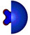 Brunswick Zone X Low Bowling Ball - Core Design Top View