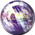 Brunswick Violet Silver Glow Target Zone Bowling Ball