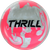 Motiv Top Thrill Hybrid Pink Silver Bowling Ball