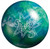 ABS Sparkle 3 Bowling Ball - Green