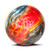 Storm Mix Red/Silver/Gold Bowling Ball
