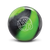 Columbia 300 White Dot Lime Swirl Bowling Ball