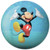 Brunswick Viz-A-Ball Mickey Mouse Bowling Ball