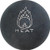 Brunswick Black Heat Bowling Ball - Actual