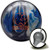 Brunswick Rhino Black/Blue/Silver Pearl Bowling Ball with Core Design