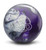 Columbia 300 White Dot Black/Purple/Silver Bowling Ball