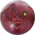 Ebonite Gyro Red Pearl Bowling Ball - Label Area