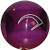 Ebonite Purple Gemstone Bowling Ball - Ebonite Logo