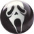 Ebonite Optyx Ghost Face Bowling Ball