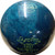 Ebonite Gyro Pro Teal Swirl Reactive Bowling Ball