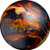 Columbia 300 Black/Orange/Gold Savage Pearl Bowling Ball