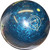 Ebonite Turbo C Bowling Ball - Label Area