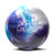 Storm Mix Purple Blue White Bowling Ball