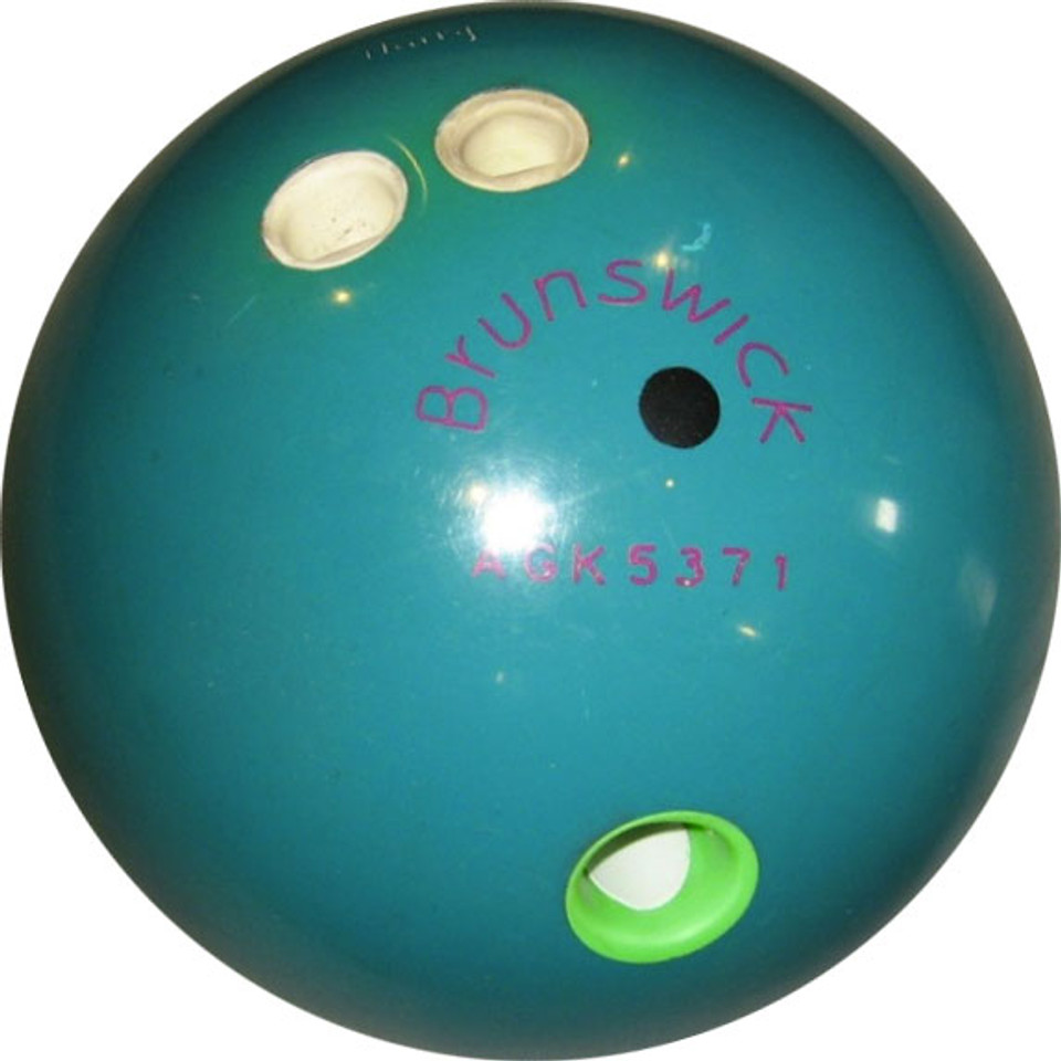 Bowling Ball 10 Lbs Men Brunswick Teal Rhino Pro 15.5