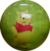 プーさんビザボール Brunswick Viz-A-Ball Disney Winnie the Pooh Bowling Ball - 123Bowl