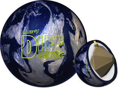 Lane #1 Difference Hybrid Bowling Ball - 123Bowl
