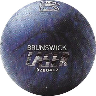 Brunswick Midnight Blue Laser Bowling Ball - 123Bowl