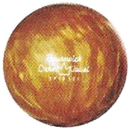 Brunswick Crown Jewel Butterscotch Bowling Ball - 123Bowl