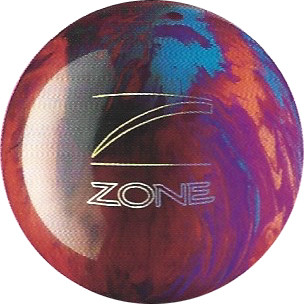 Brunswick Cosmic Tri-Color Orange / Green / Magenta Target Zone