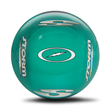 新品未使用 STORM CLEAR STORM TEAL 14P Storm Clear Storm Teal Bowling Ball - 123Bowl