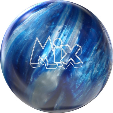 Storm Mix Blue/Silver Bowling Ball - 123Bowl